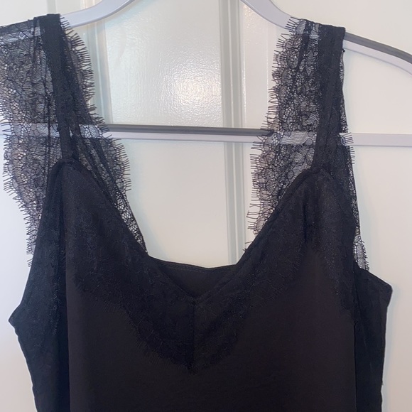 Black lace detail top - Picture 2 of 2